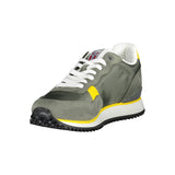 Napapijri Green Polyester Men Sneakers-Modeoutlet