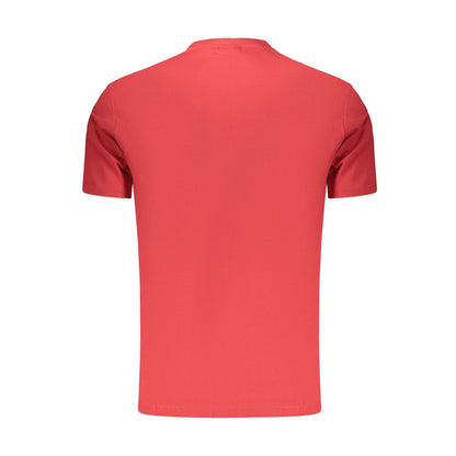 Napapijri Red Cotton Men's T-Shirt