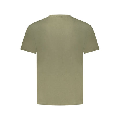 Napapijri Verde Cotton Men T-Shirt