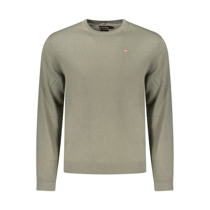 Napapijri Verde Wool Men Sweater
