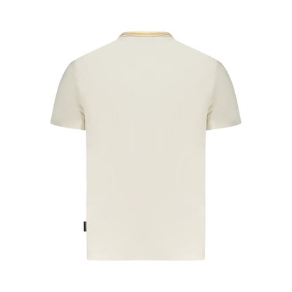 Napapijri White Cotton T-Shirt
