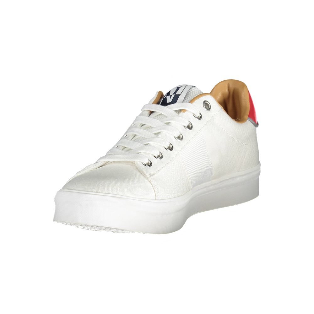 Napapijri White Polyester Men Sneakers