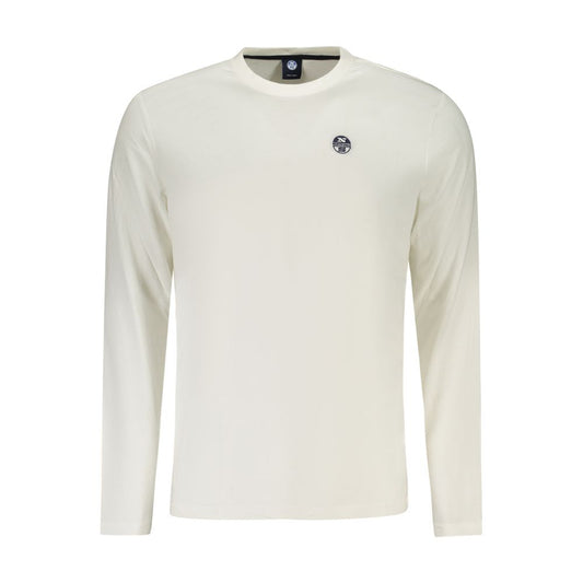 North Sails Bianco Cotton Men T-Shirt