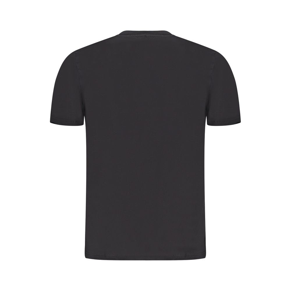 North Sails Black Cotton Men's T-Shirt