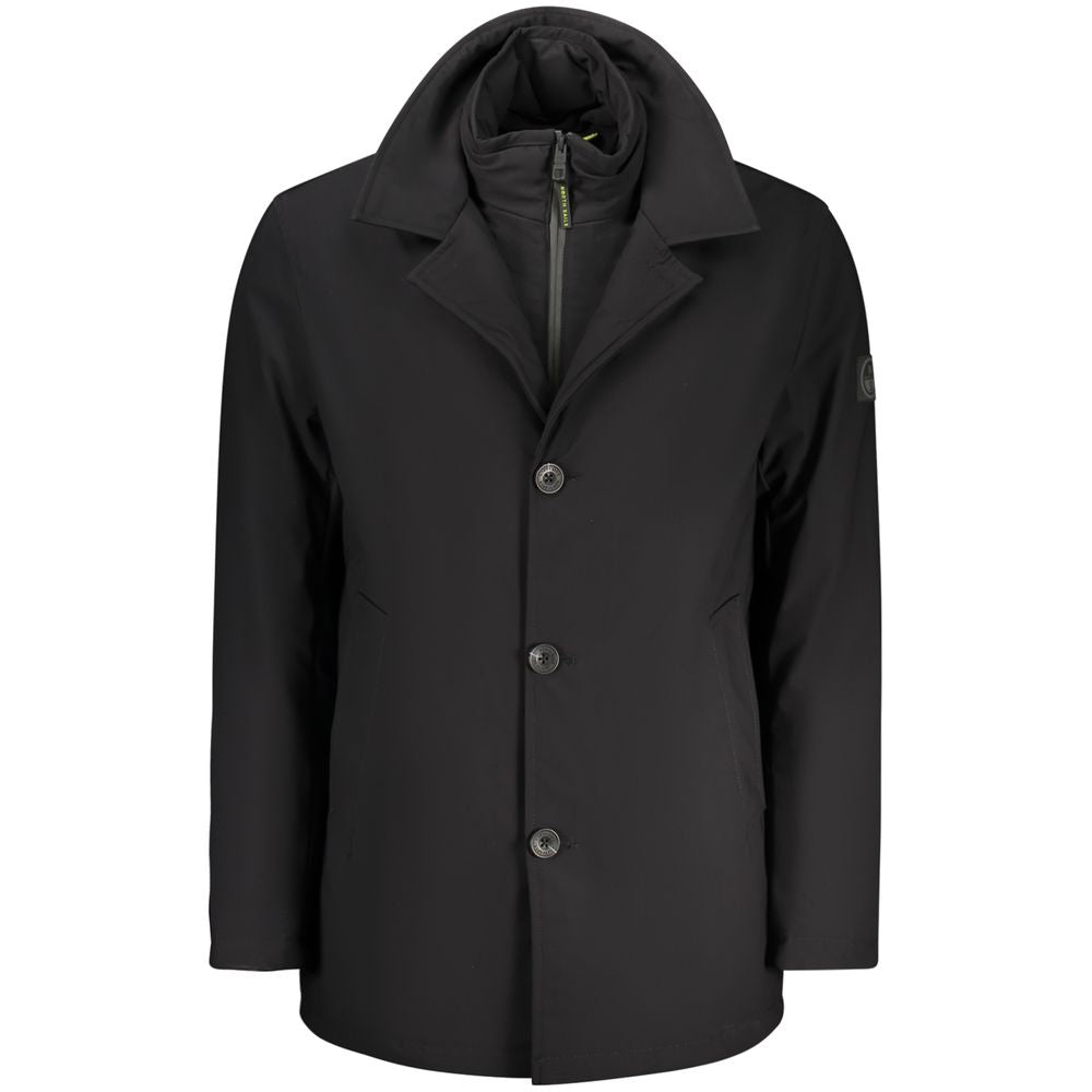 North Sails Black Polyester Men's Jacket