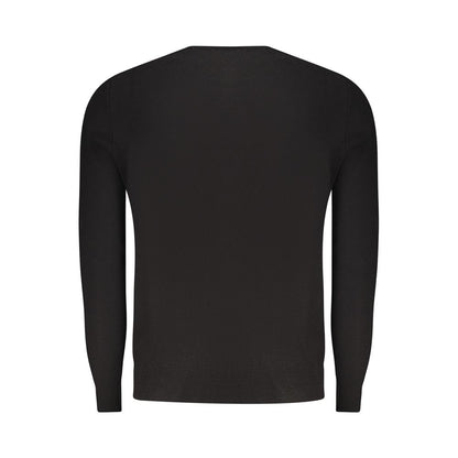 North Sails Black Viscosa Men Sweater