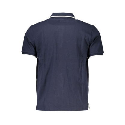North Sails Blu Cotton Men Polo