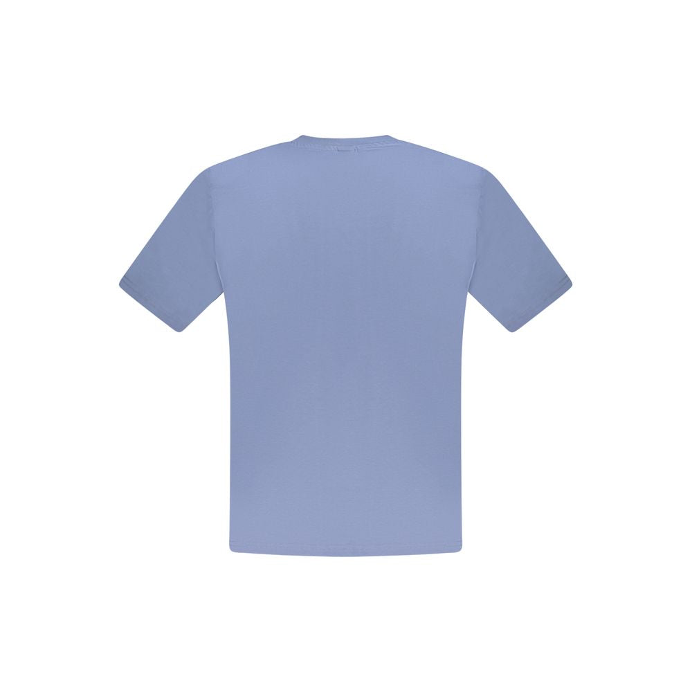 North Sails Blu Cotton Men T-Shirt