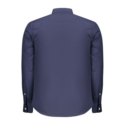North Sails Blu Cotton Mens Shirt