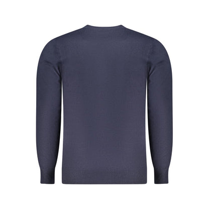 North Sails Blue Acrylic Men Sweater