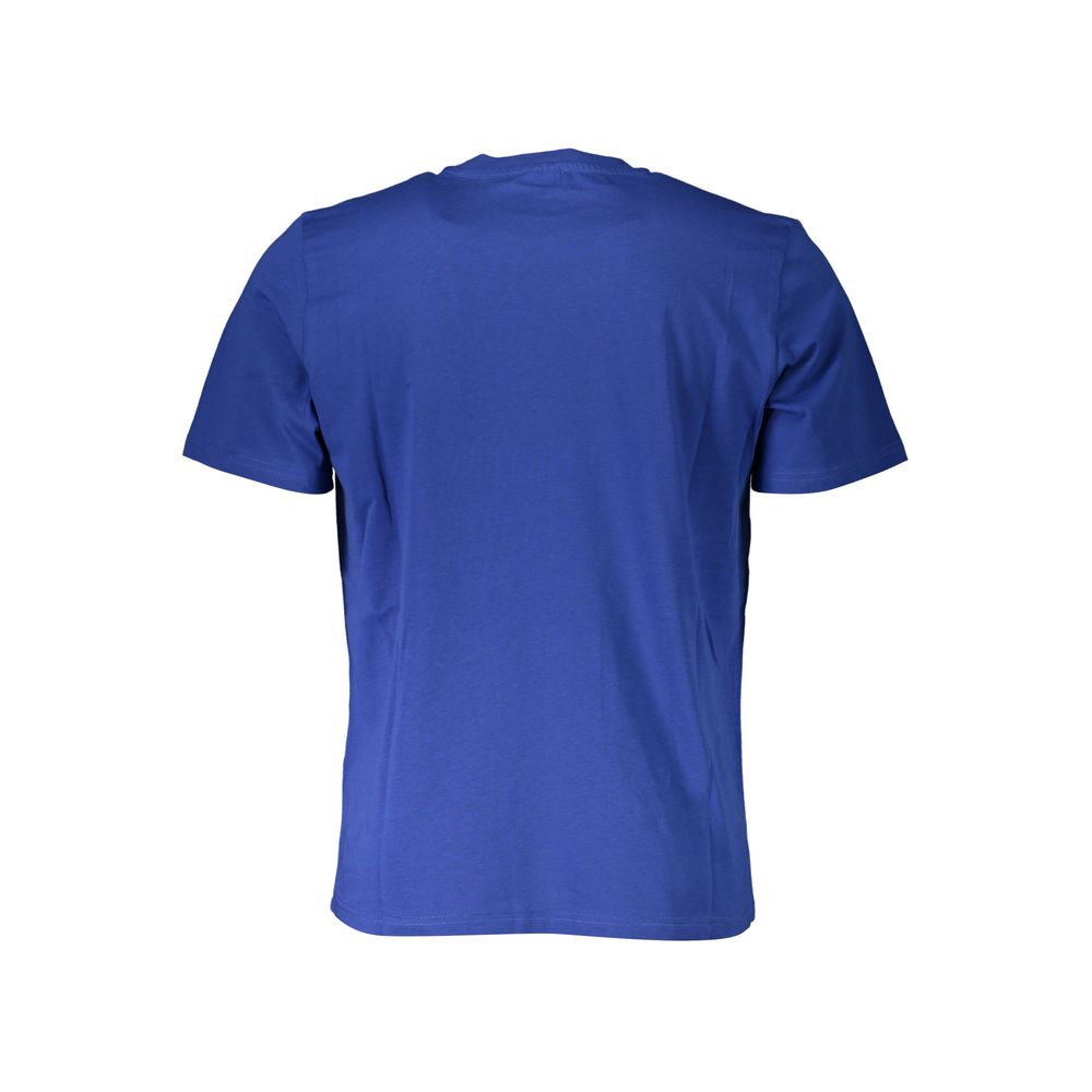 North Sails Blue Cotton Men T-Shirt