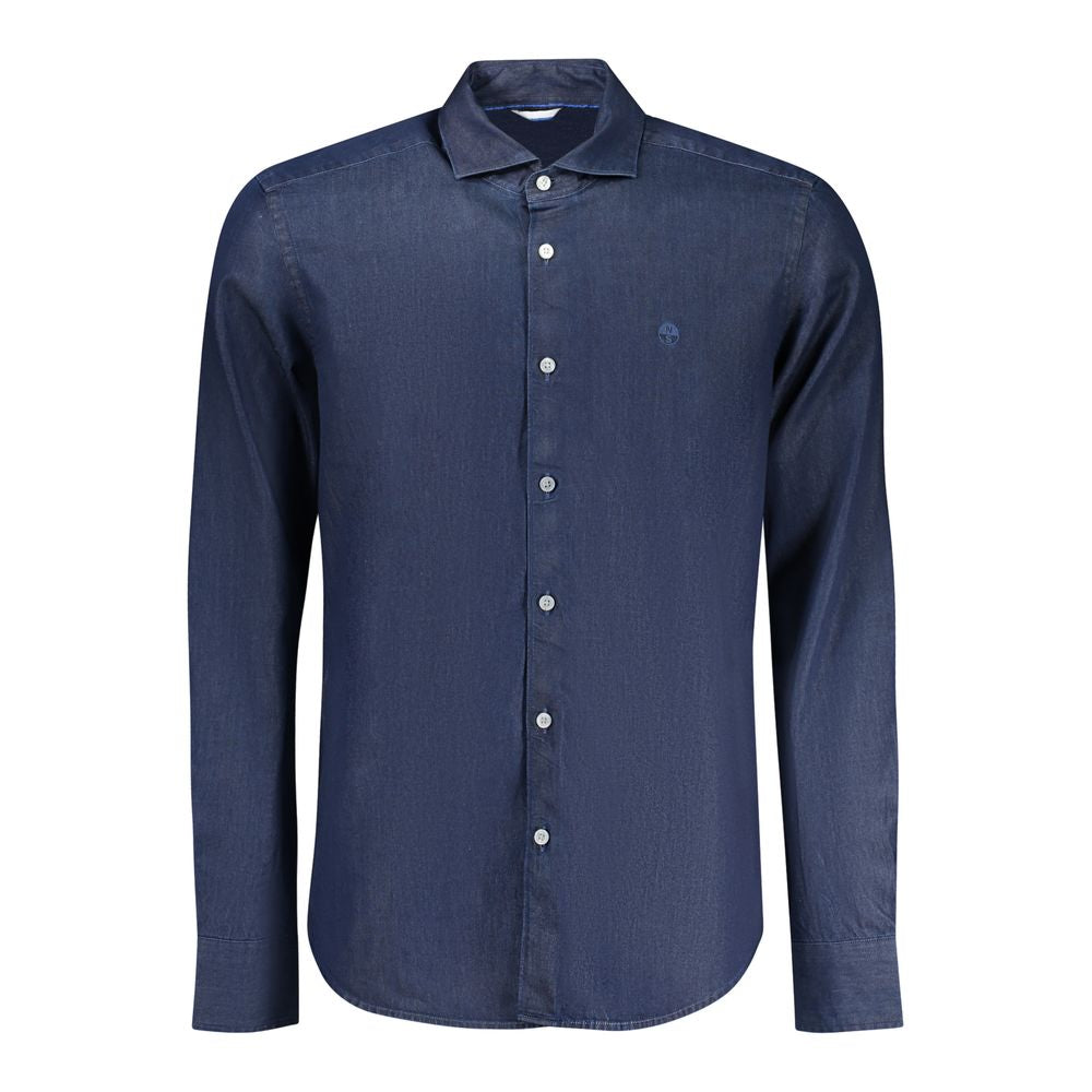 North Sails Blue Cotton Men's Shirt