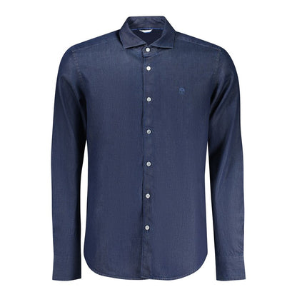 North Sails Blue Cotton Men's Shirt