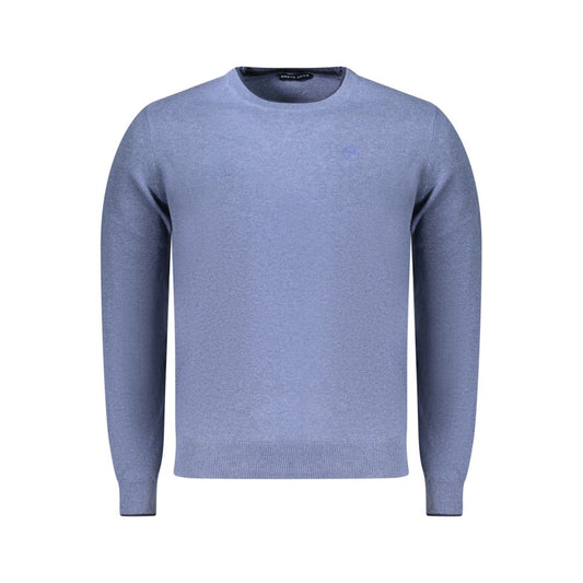 North Sails Blue Cotton Men's Sweater