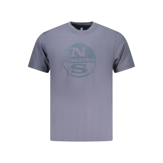 North Sails Blue Cotton Men's T-Shirt