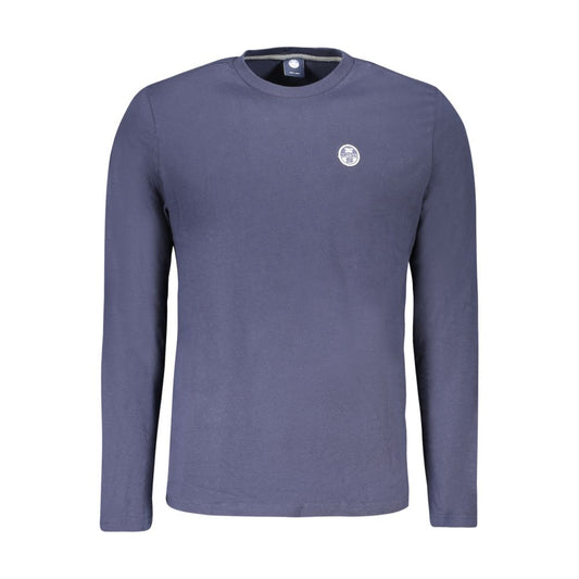 North Sails Blue Cotton Men's T-Shirt