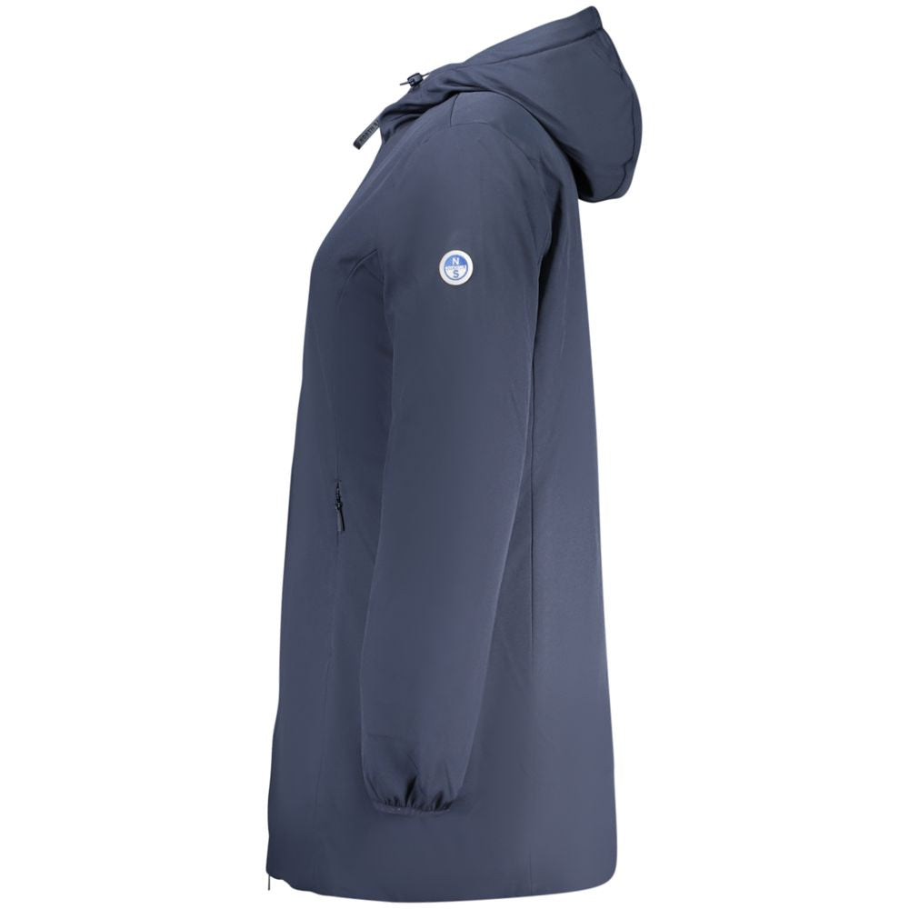 North Sails Blue Polyester Women's Jacket