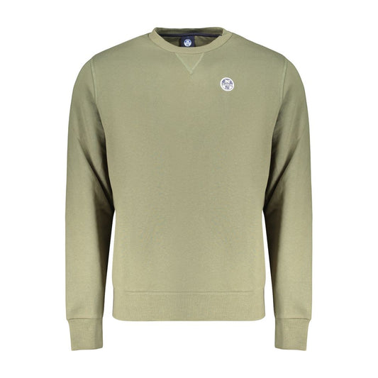 North Sails Green Cotton Menswear Sweatshirt