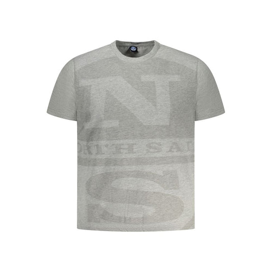 North Sails Grigio Cotton Mens T-Shirt