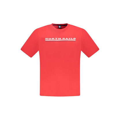 North Sails Rosso Cotton Men T-Shirt