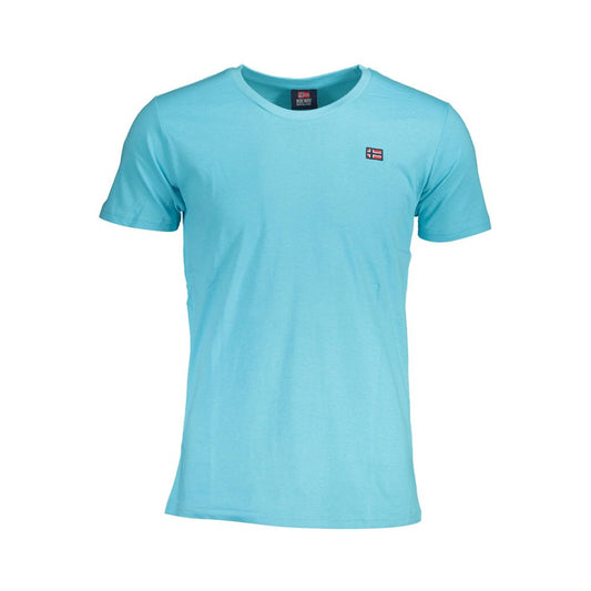 Norway 1963 Azzurro Cotton Men T-Shirt