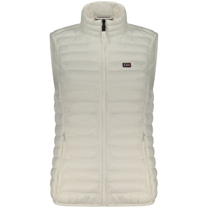 Norway 1963 Bianco Poliammide Women's Gilet