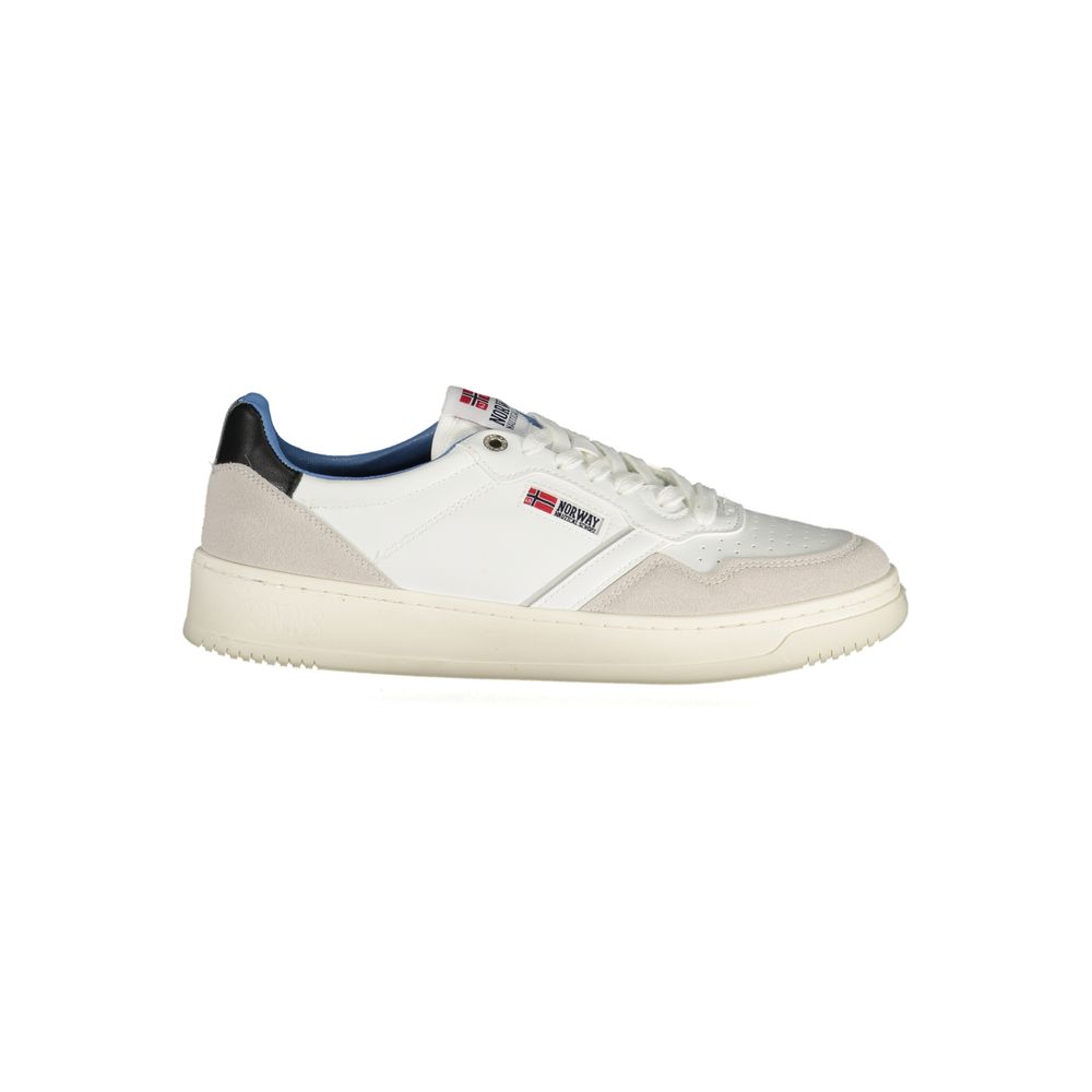 Norway 1963 Bianco Polyurethane Men Sneaker