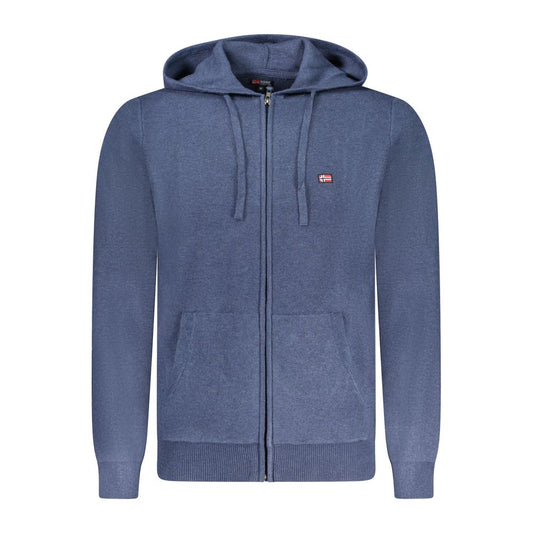 Norway 1963 Blu Poliammide Male Cardigan