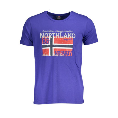 Norway 1963 Blue Cotton Men T-Shirt