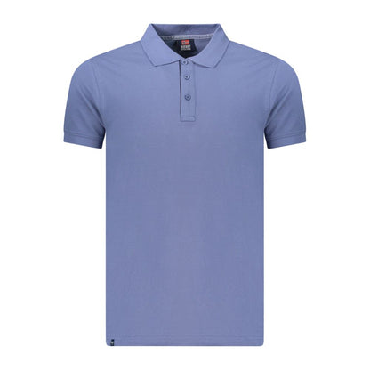 Norway 1963 Blue Cotton Men's Polo Shirt