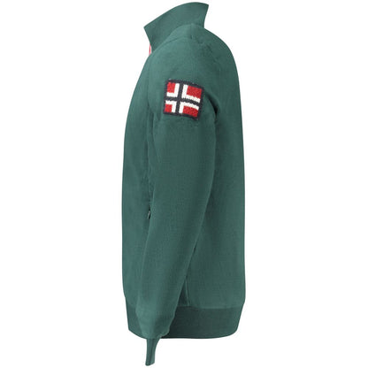 Norway 1963 Verde Polyester Men Sweatshirt