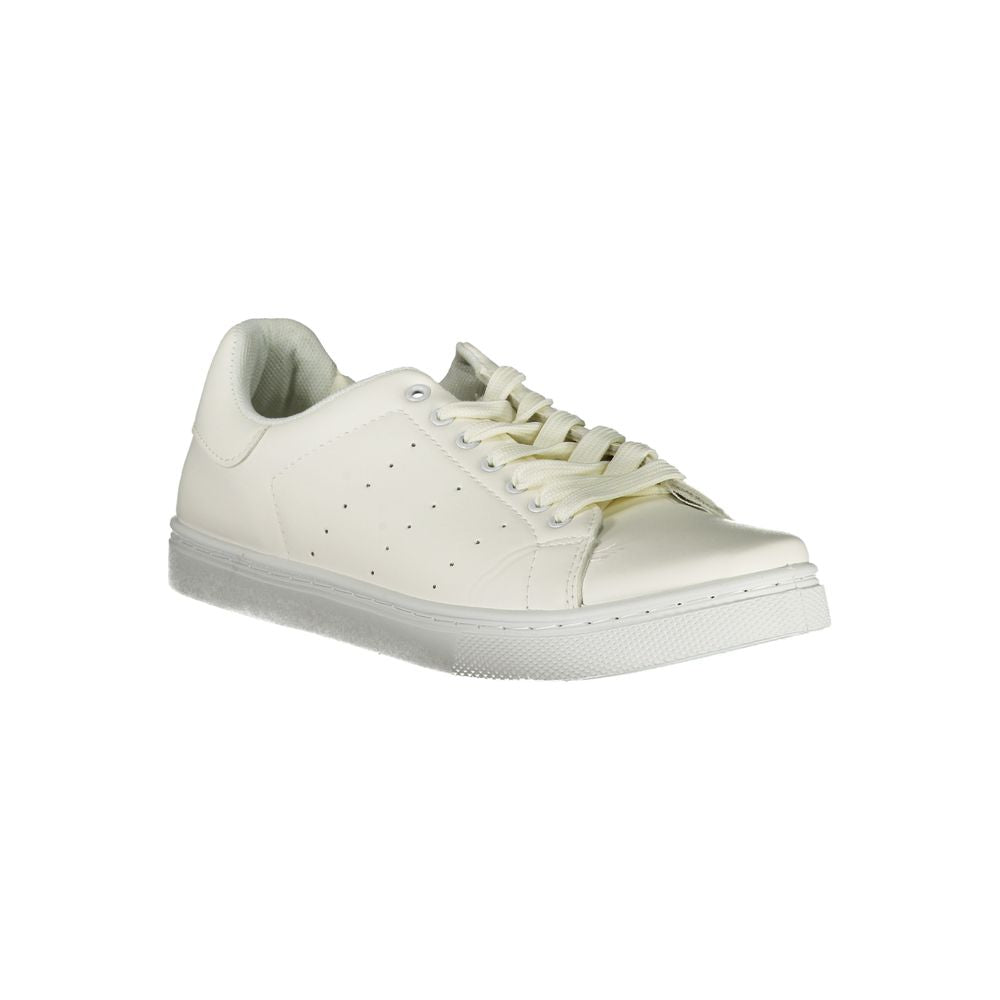 Norway 1963 White Polyester Sneakers