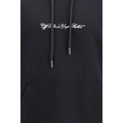 Off-White Black Cotton Sweatshirt