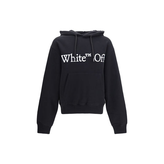 Off-White Black Cotton Sweatshirt