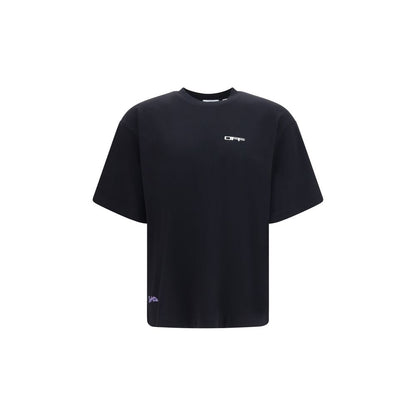 Off-White Black Cotton T-Shirt