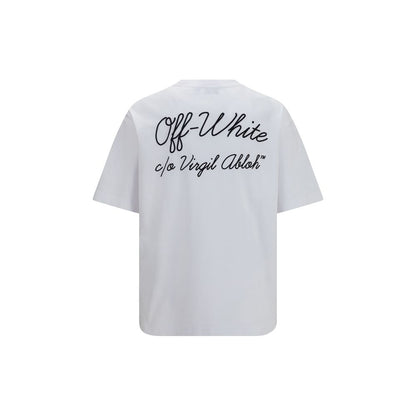 Off-White White Cotton T-Shirt