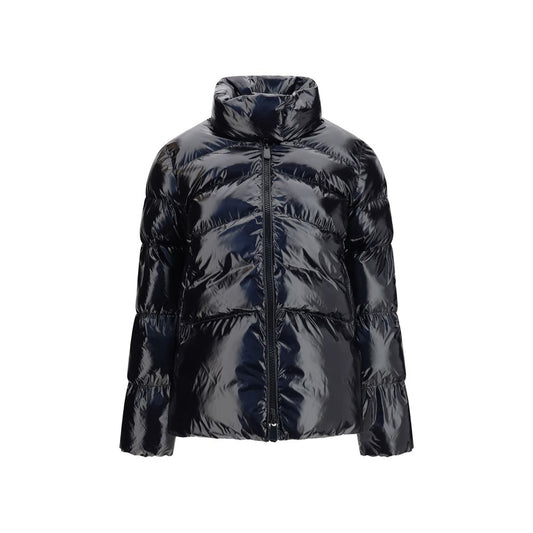 PINKO Black Polyamide Full-Length Jacket