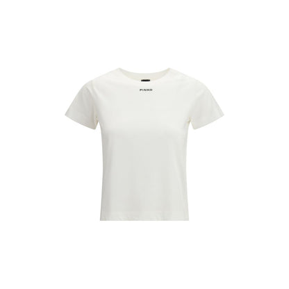 PINKO White Cotton T-Shirt