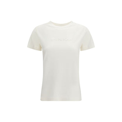 PINKO White Cotton T-Shirt
