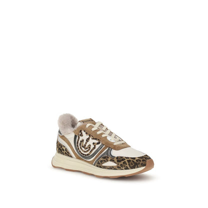 PINKO Zoe 01 Leopard Sneakers