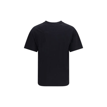 Palm Angels Black Cotton T-Shirt