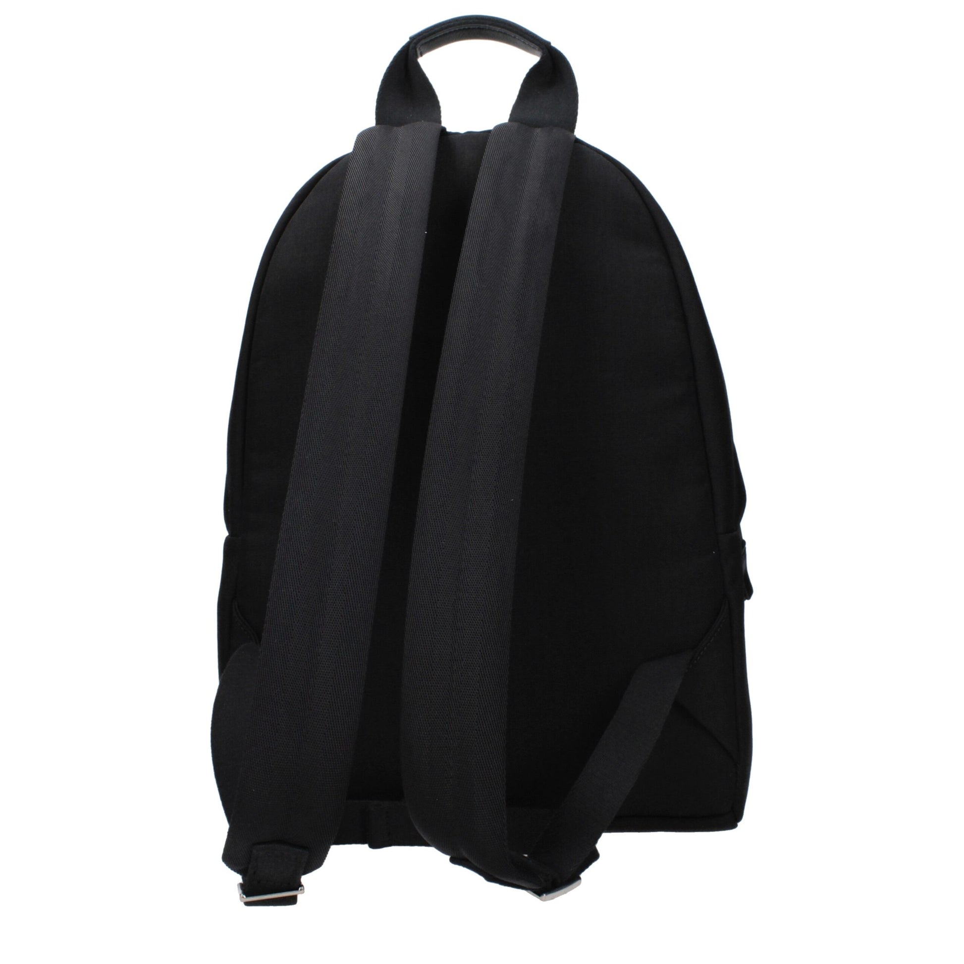 Palm Angels Black Fabric Backpacks
