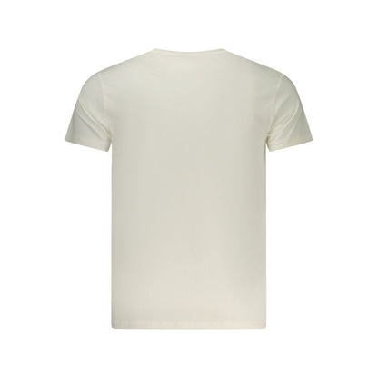 Pepe Jeans Bianco Cotton Men T-Shirt