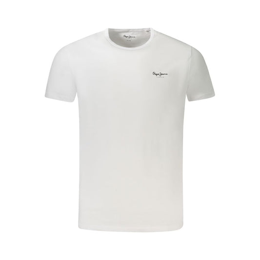 Pepe Jeans Bianco Cotton Men's T-Shirt