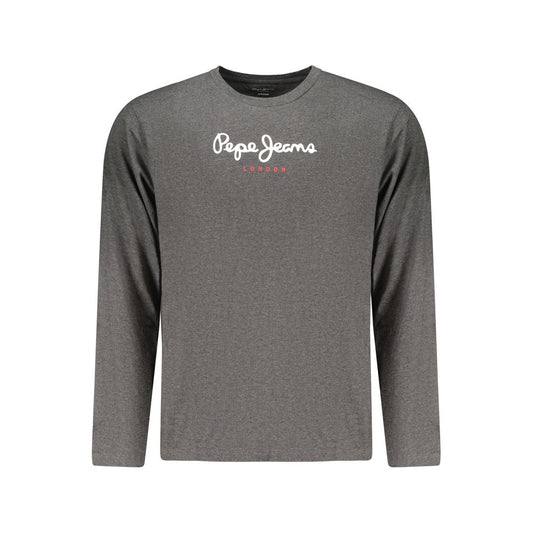 Pepe Jeans Grigio Cotton Men T-Shirt