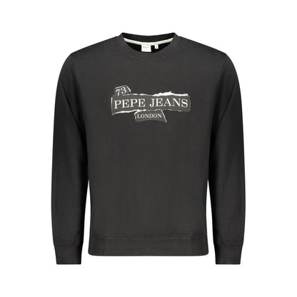 Pepe Jeans Nero Cotton Men's Sweatshirt
