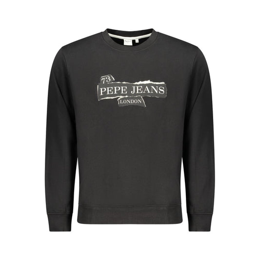 Pepe Jeans Nero Cotton Men's Sweatshirt