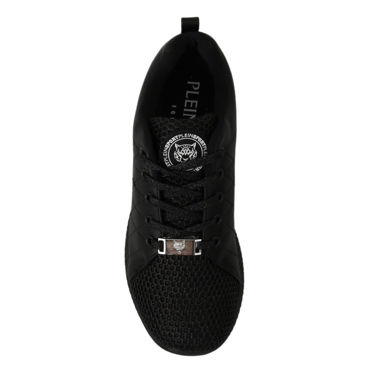 Philipp Plein Black Casual Running Sneakers Shoes