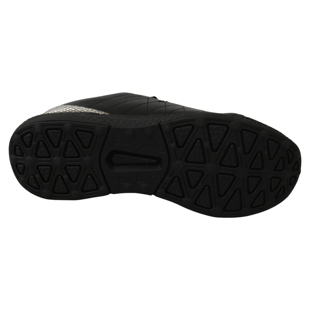 Philipp Plein Black Casual Running Sneakers Shoes