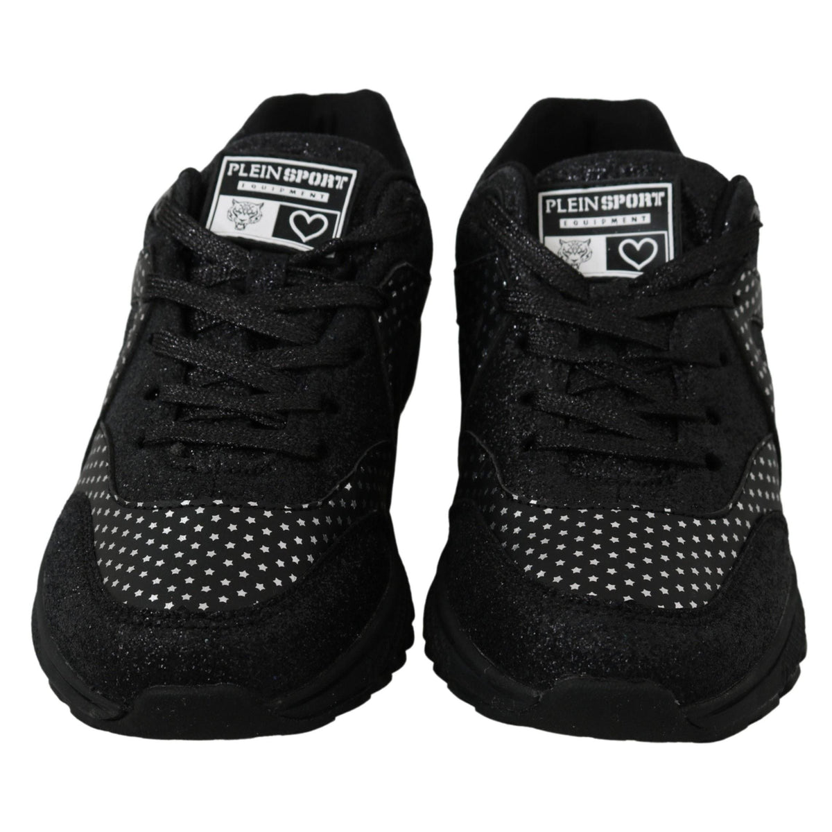 Philipp Plein Black Running Jasmines Sneakers Shoes
